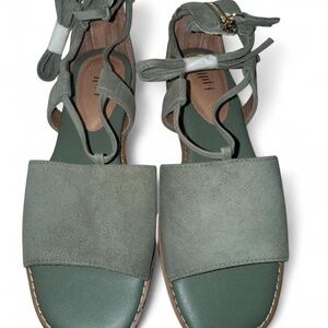 NWT J. Jill Evonne Gladiator Sandals Green